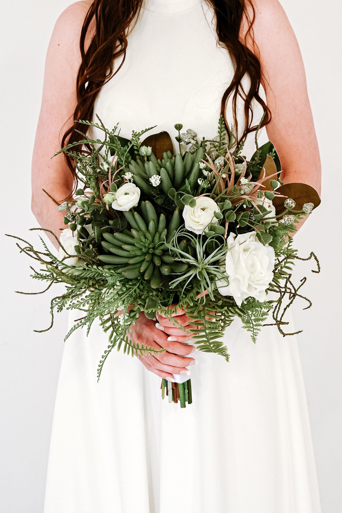 Santa Fe Succulent Bridal Bouquet